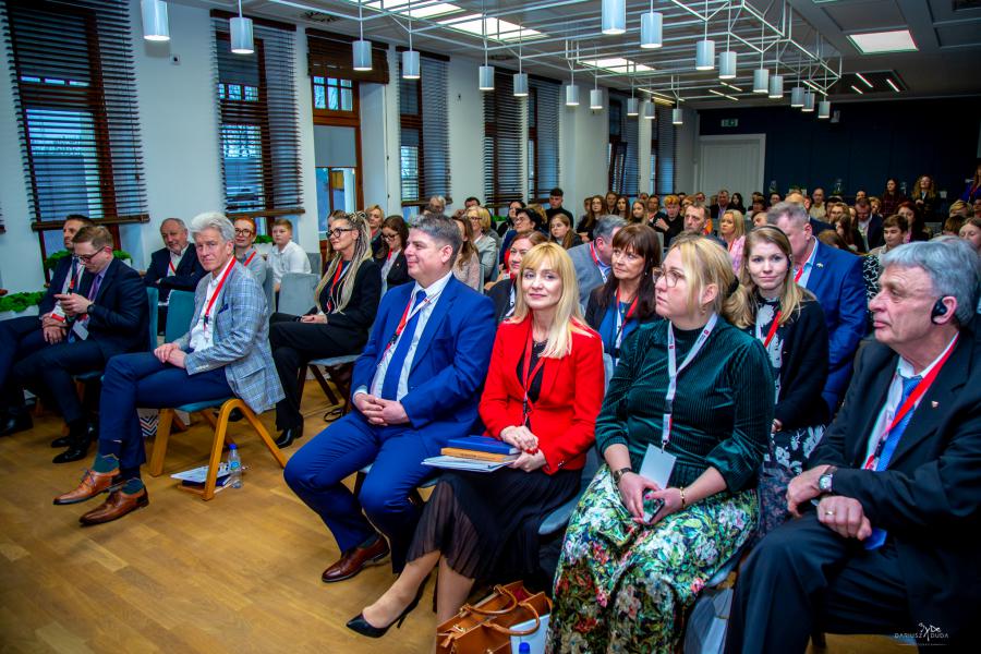 The project closing conference took place on March 6, 2024 at the Municipal Public Library in Hrubieszów (photo: Hrubieszów City Hall)