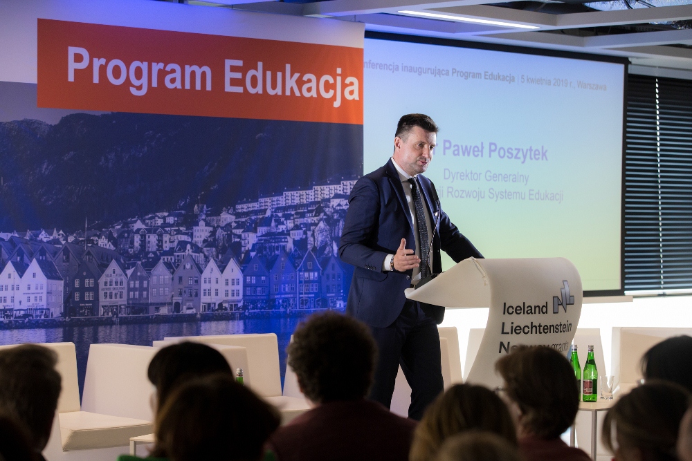 Paweł Poszytek, dyrektor generalny Fundacji Rozwoju Systemu Edukacji